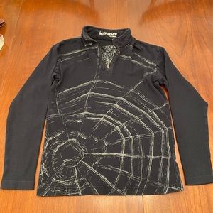 Spyder Base Web 1/2 Zip Top Youth Large